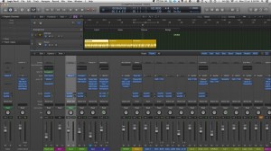 Logic Pro X Mixer