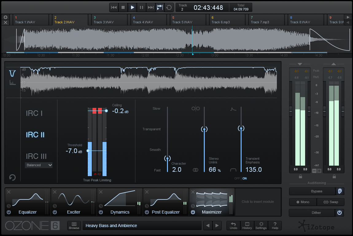 iZotope Ozone Advanced 9 v10.00 free